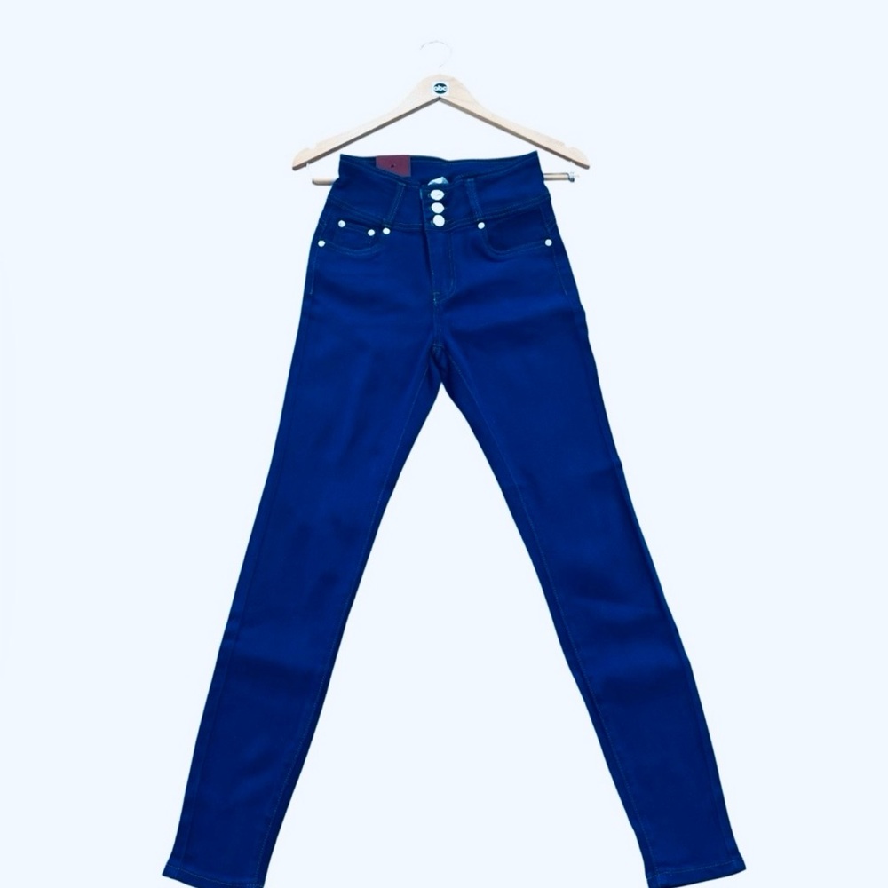 Y2K Movie and TV Clothes size 0 NWT womens dark BLUE DENIM JEANS